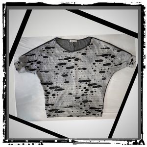 🎃Distressed Grunge Sweatshirt